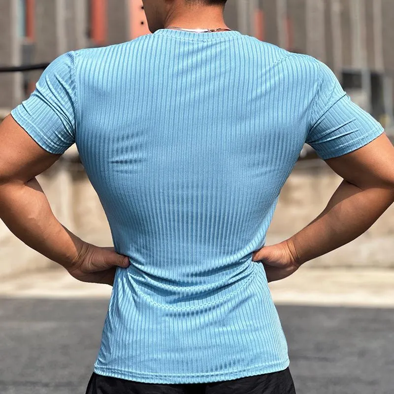T-shirt à manches courtes vintage pour gentelman