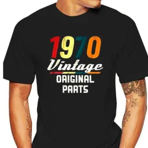 T-Shirt Noir Écriture Vintage