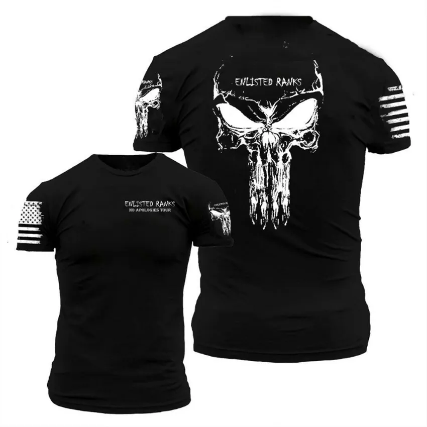 T-shirt punk homme vintage