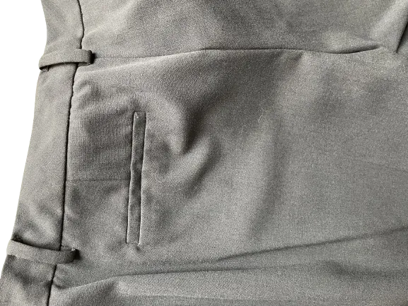 Tahari Grey Pantsuit