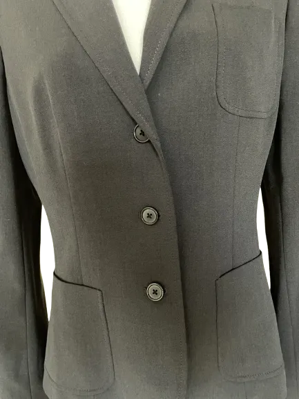 Tahari Grey Pantsuit