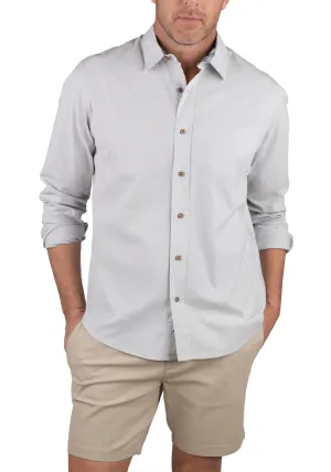 Tailor Vintage Airotec Stretch Chambray Long-Sleeve Work Shirt