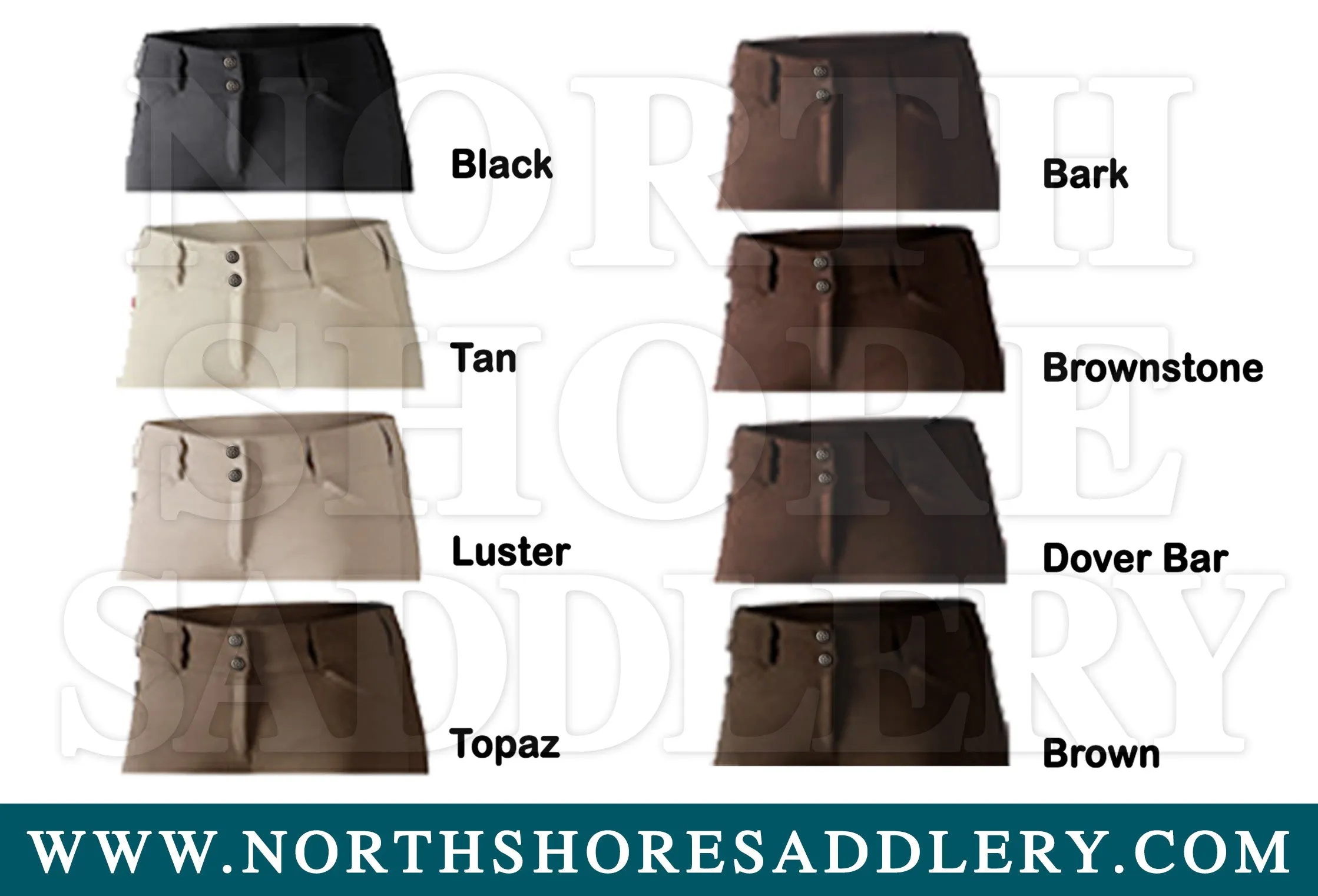 Tailored Sportsman Trophy Hunter Low Rise Front Zip Breech Colors