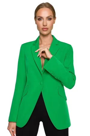 Tailored Waisted Blazer with Pockets