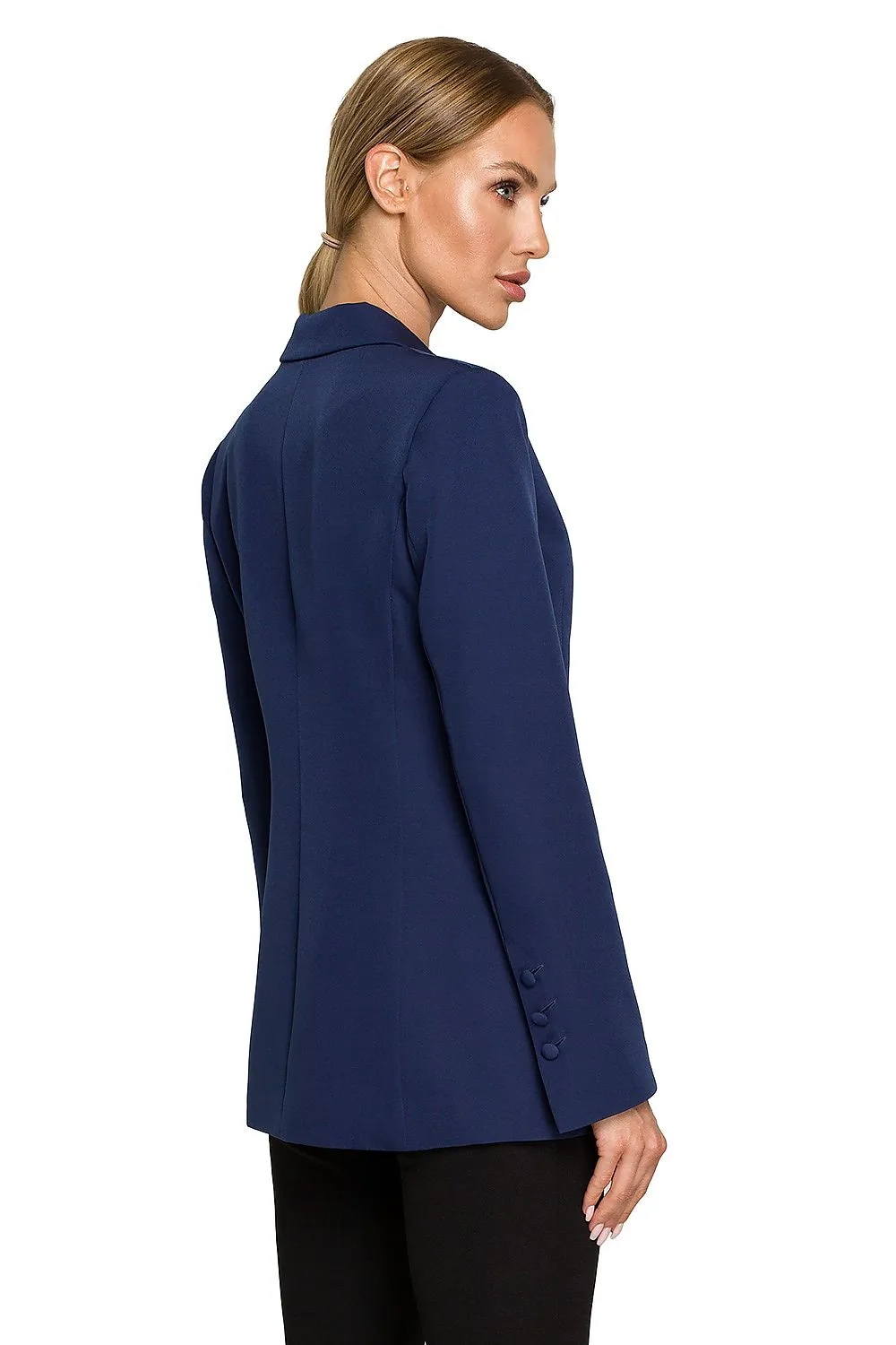Tailored Waisted Blazer with Pockets