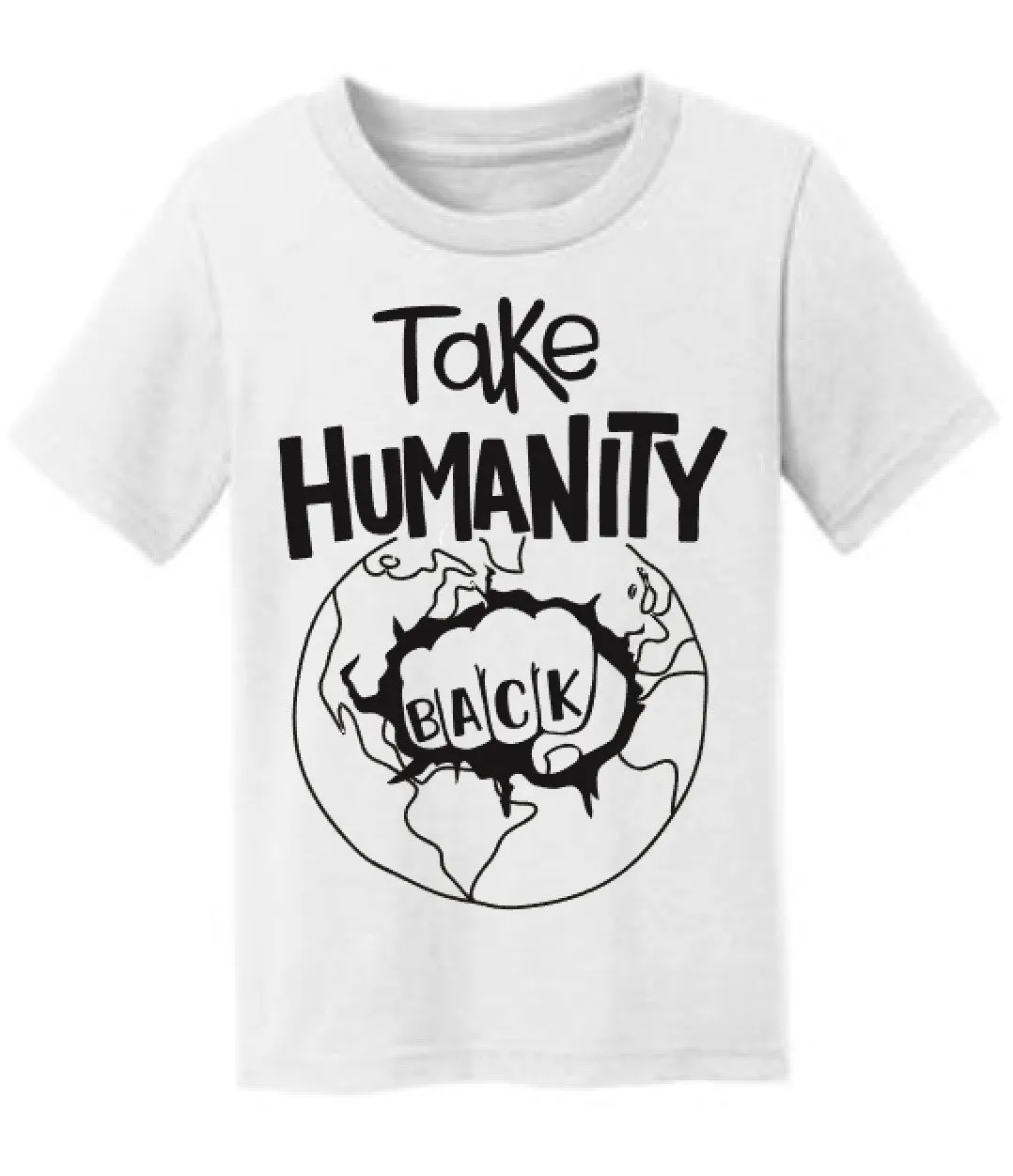 Take Humanity Back Equality Freedom Tee (donation to ACLU with each purchase)