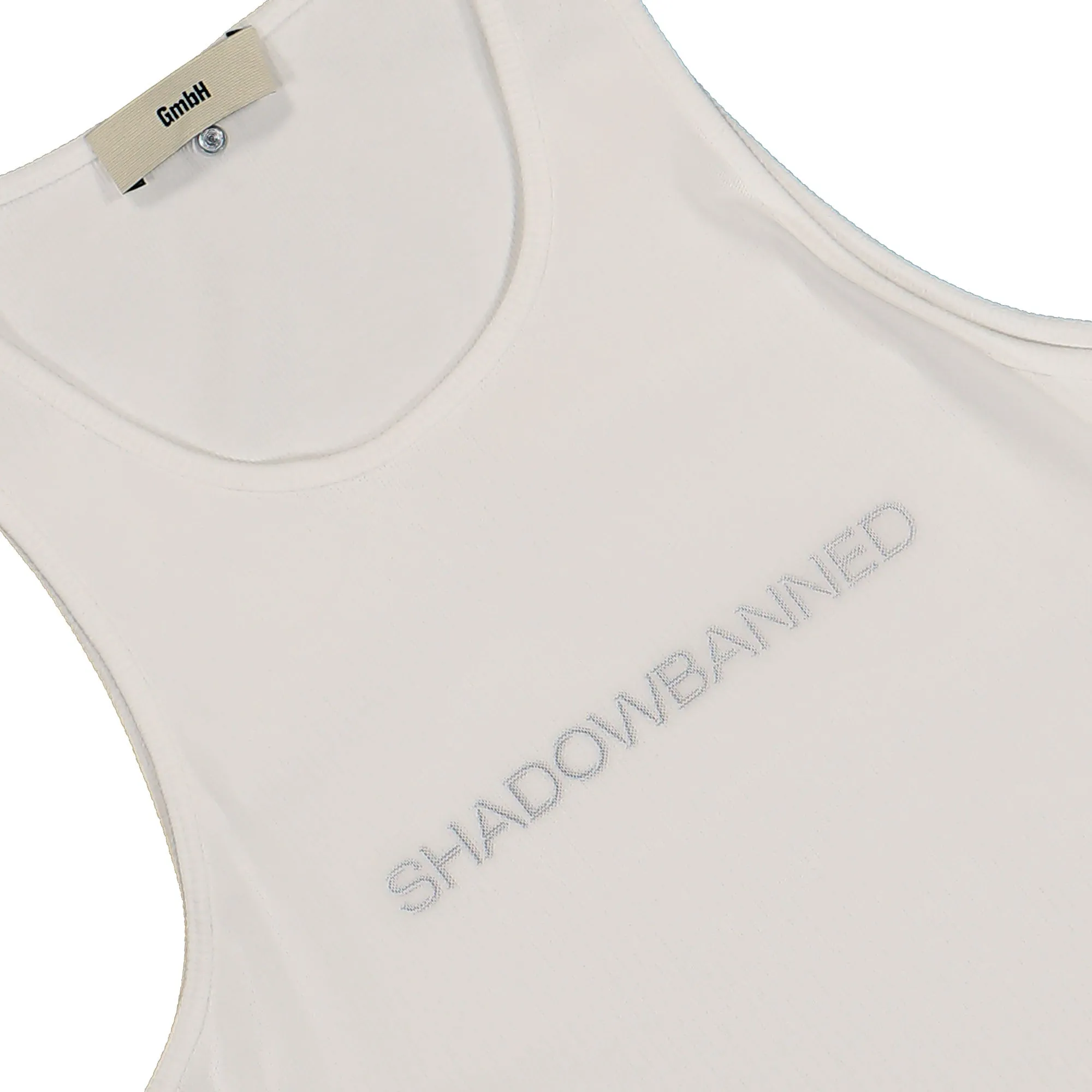 Tank Top With Shadowbanned Print