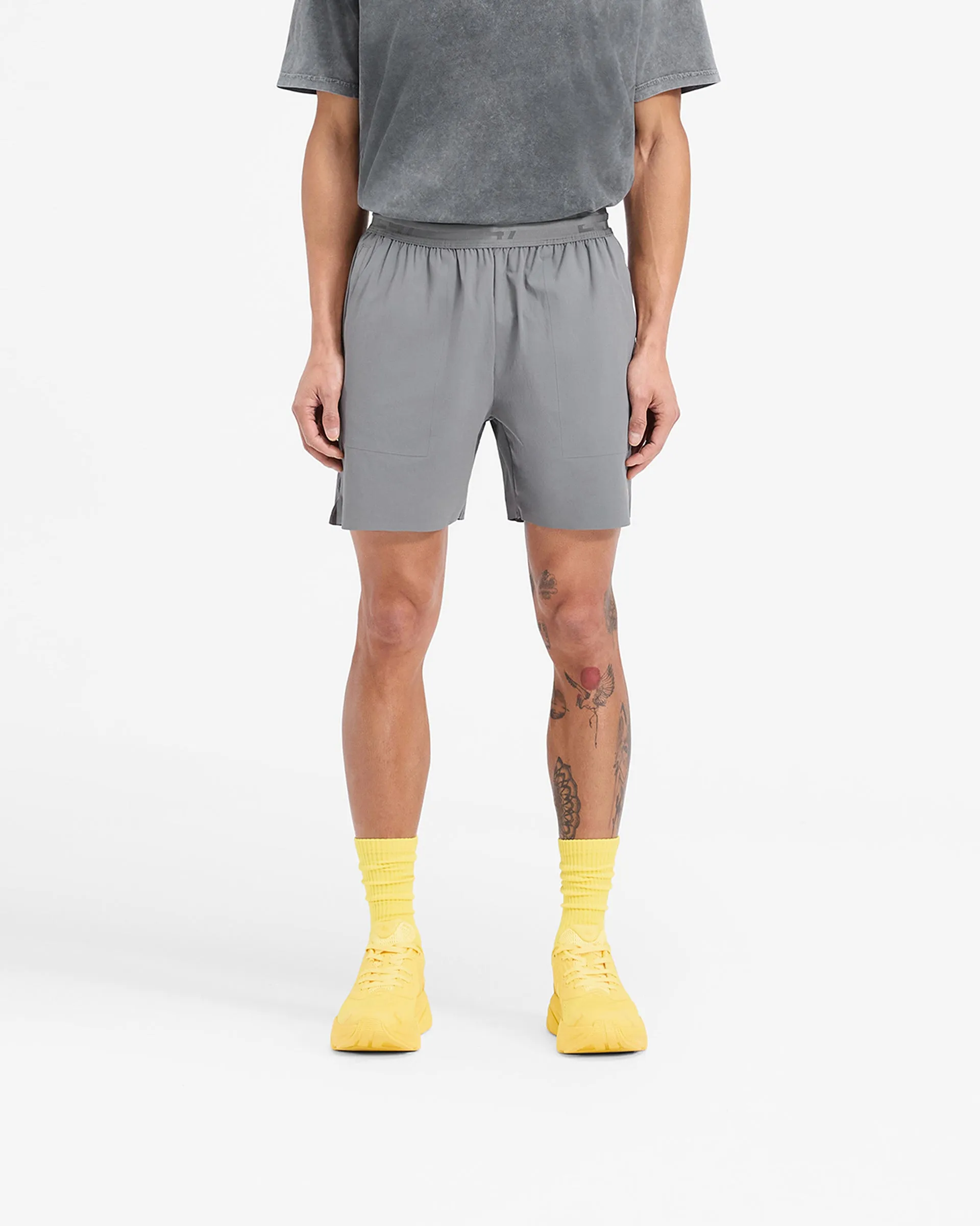 Team 247 Fused Shorts - Pewter Lemon