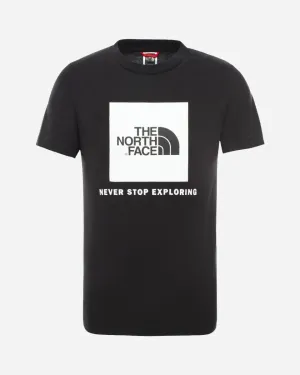 Teen Y S/S Box Tee - Black/White