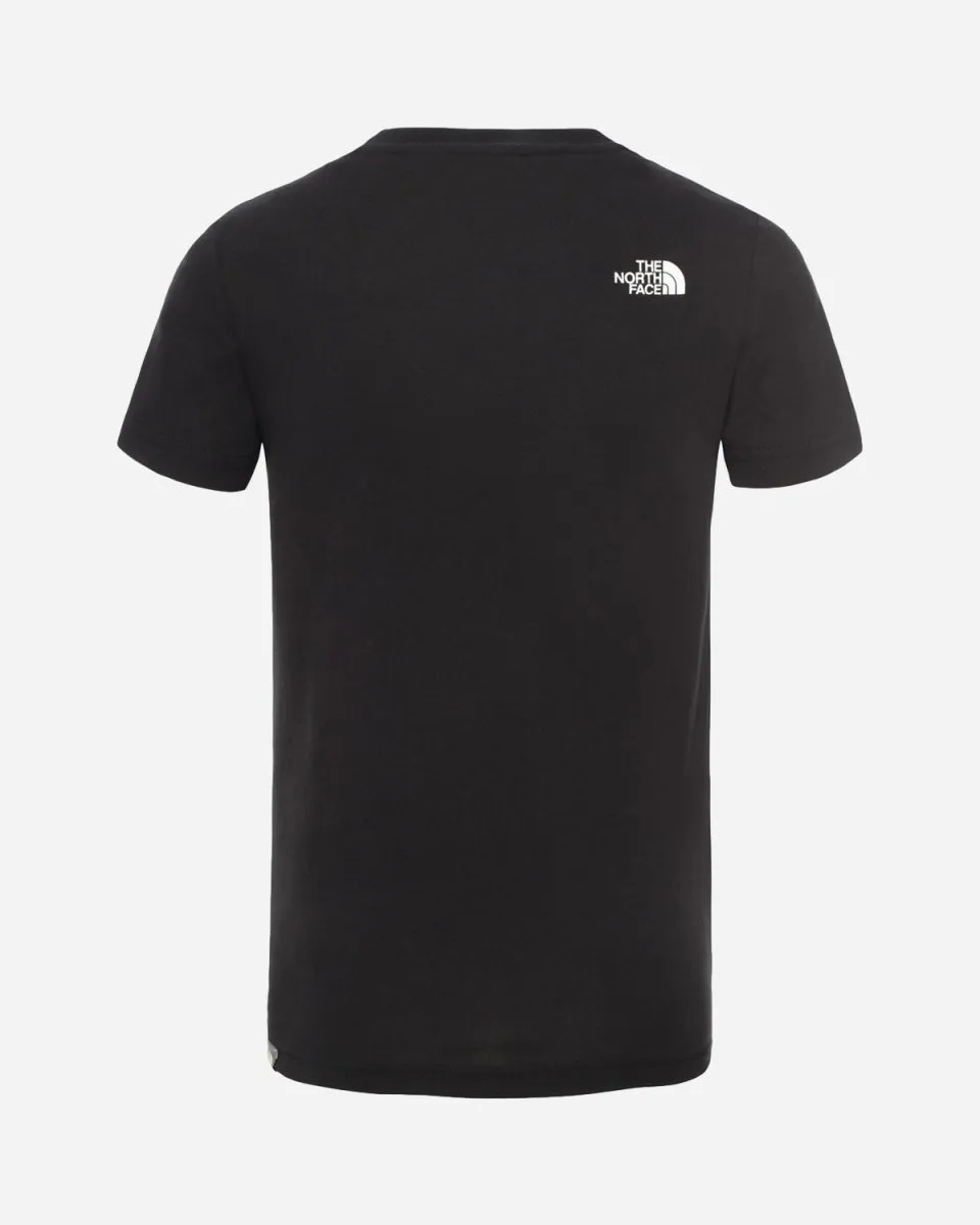 Teen Y S/S Box Tee - Black/White