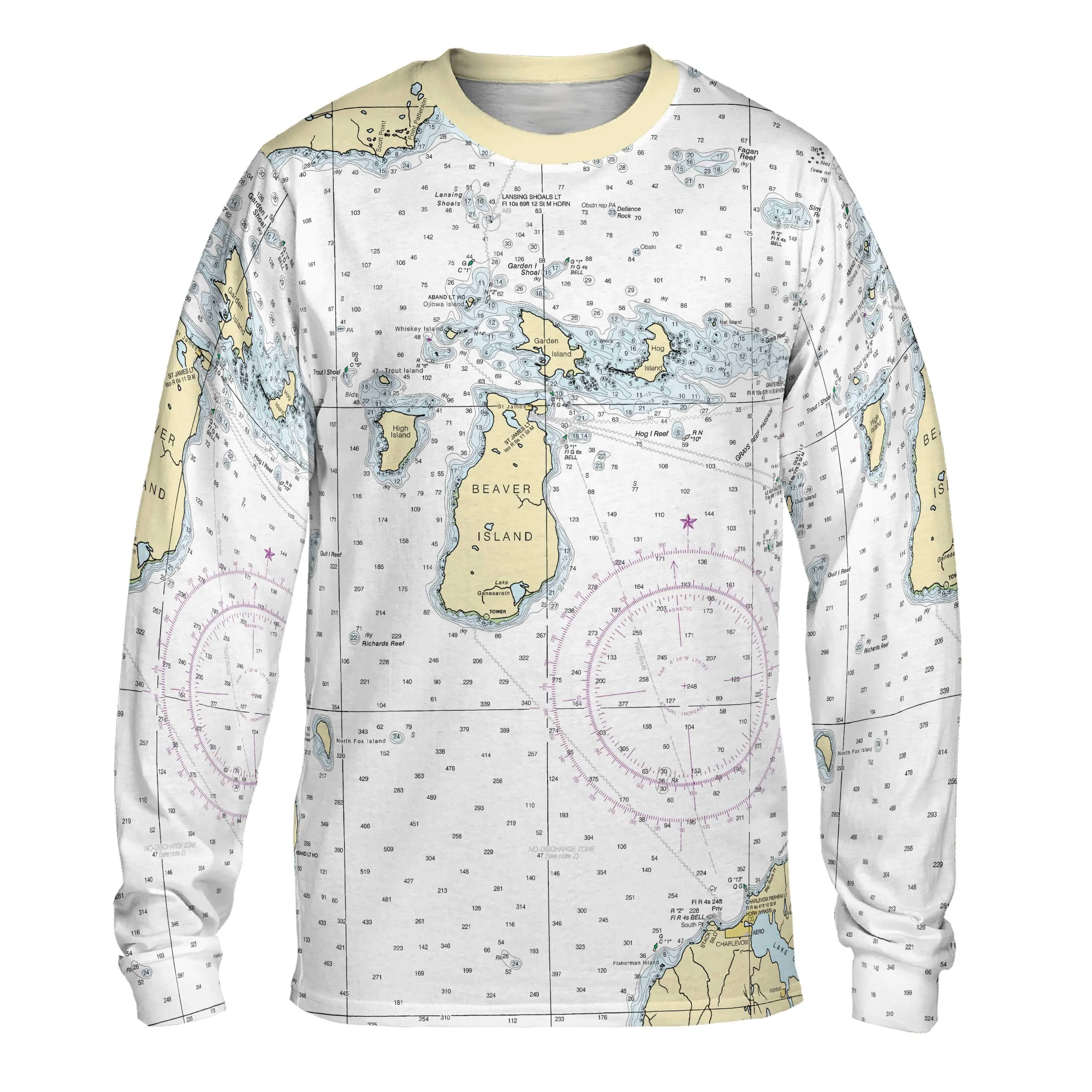 The Beaver Island Long Sleeve Tee