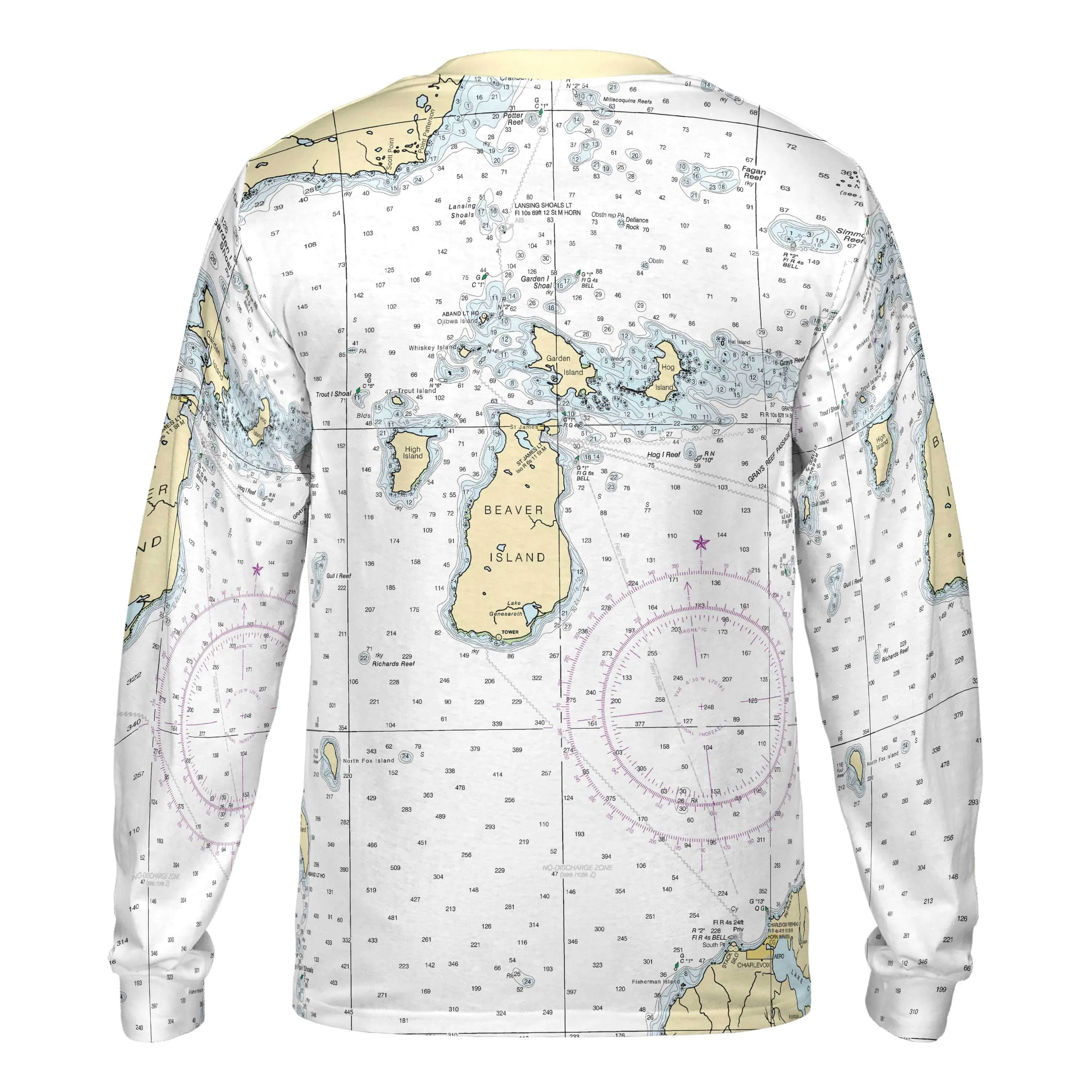 The Beaver Island Long Sleeve Tee