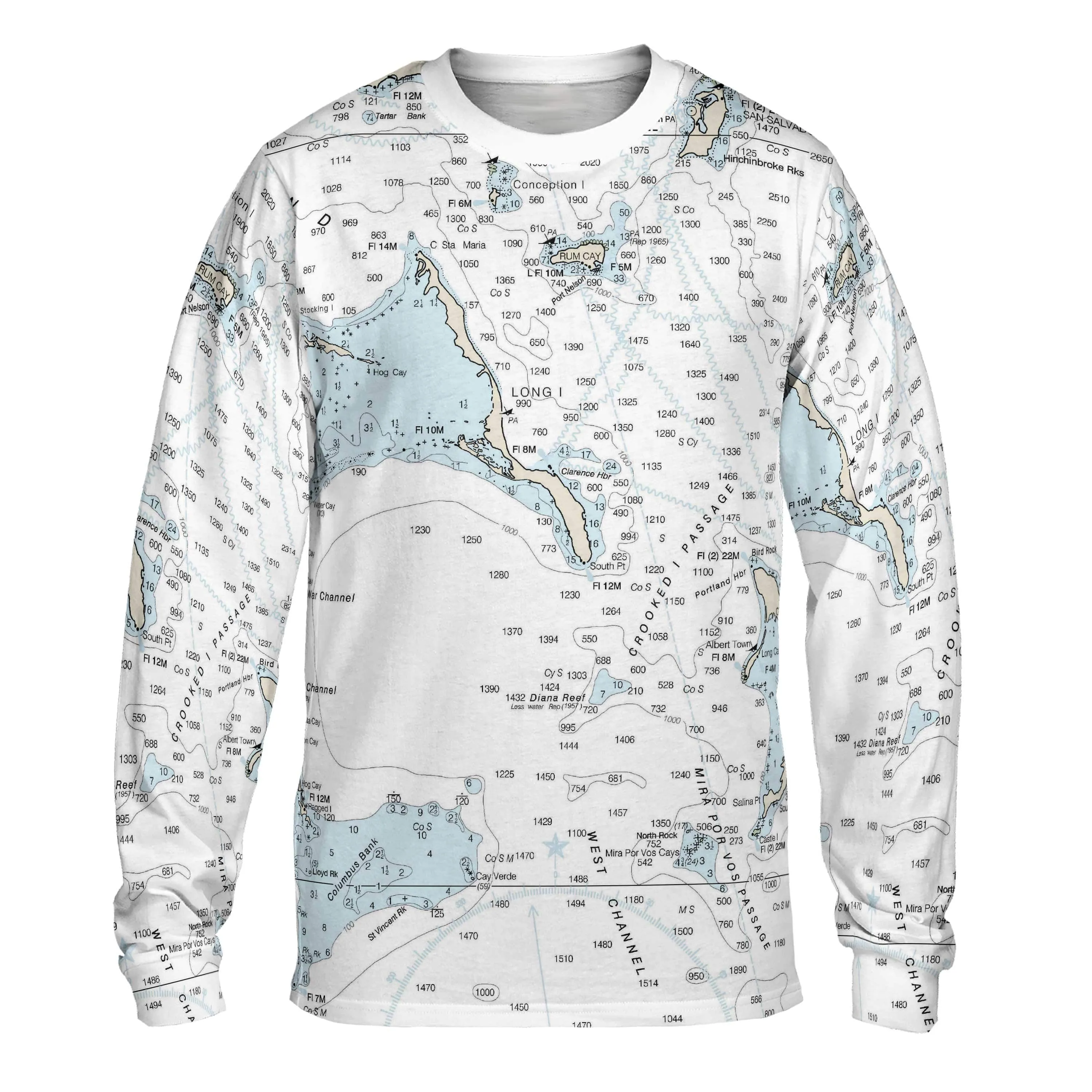 The Crooked Island Passage Long Sleeve Tee