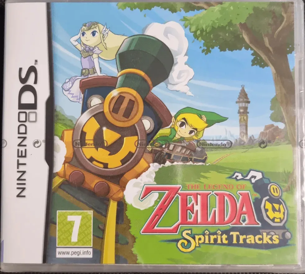 The Legend of Zelda Spirit Tracks (Forseglet m. mindre brud i forseglingen)
