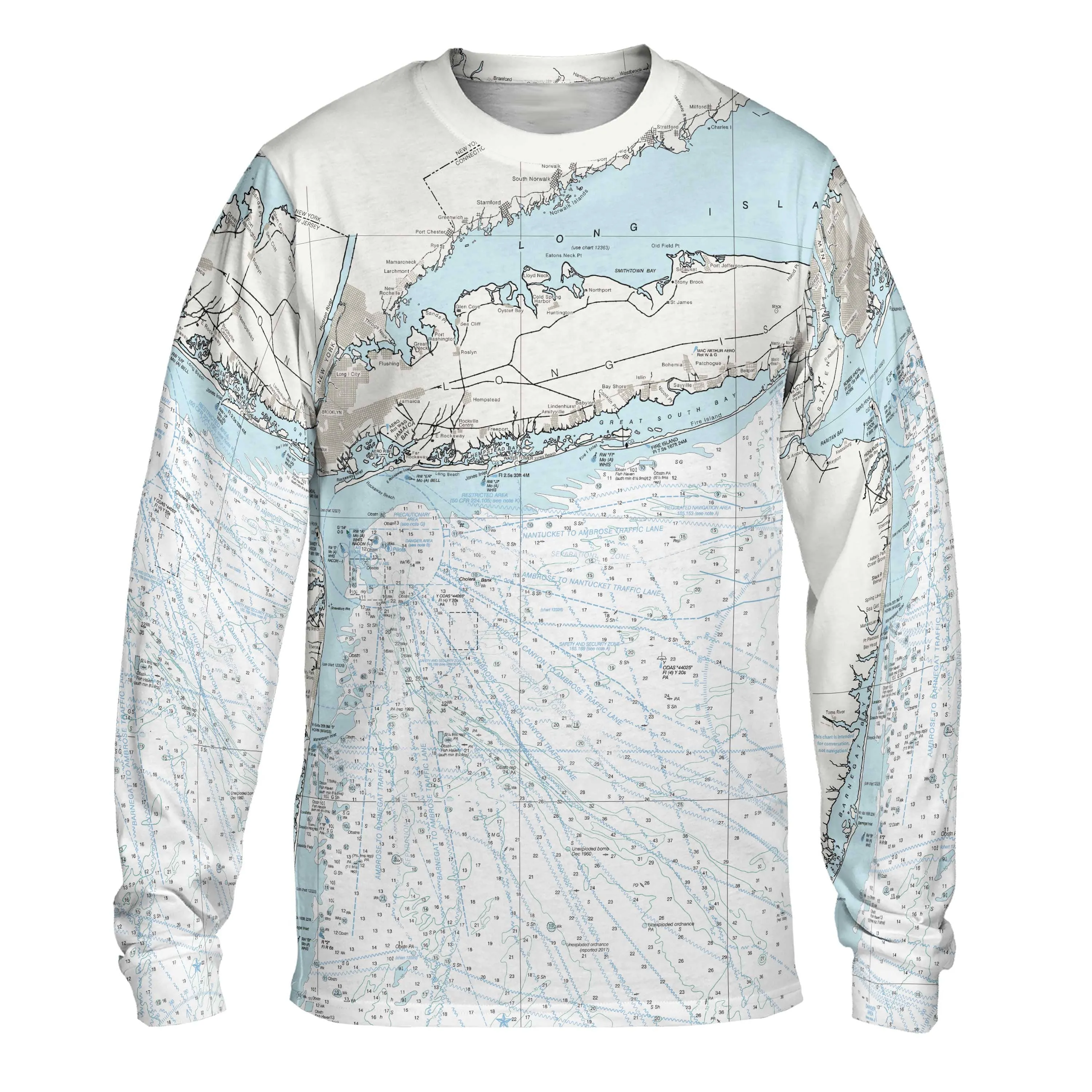 The New Jersey Shore and Long Island Navigator Long Sleeve Tee