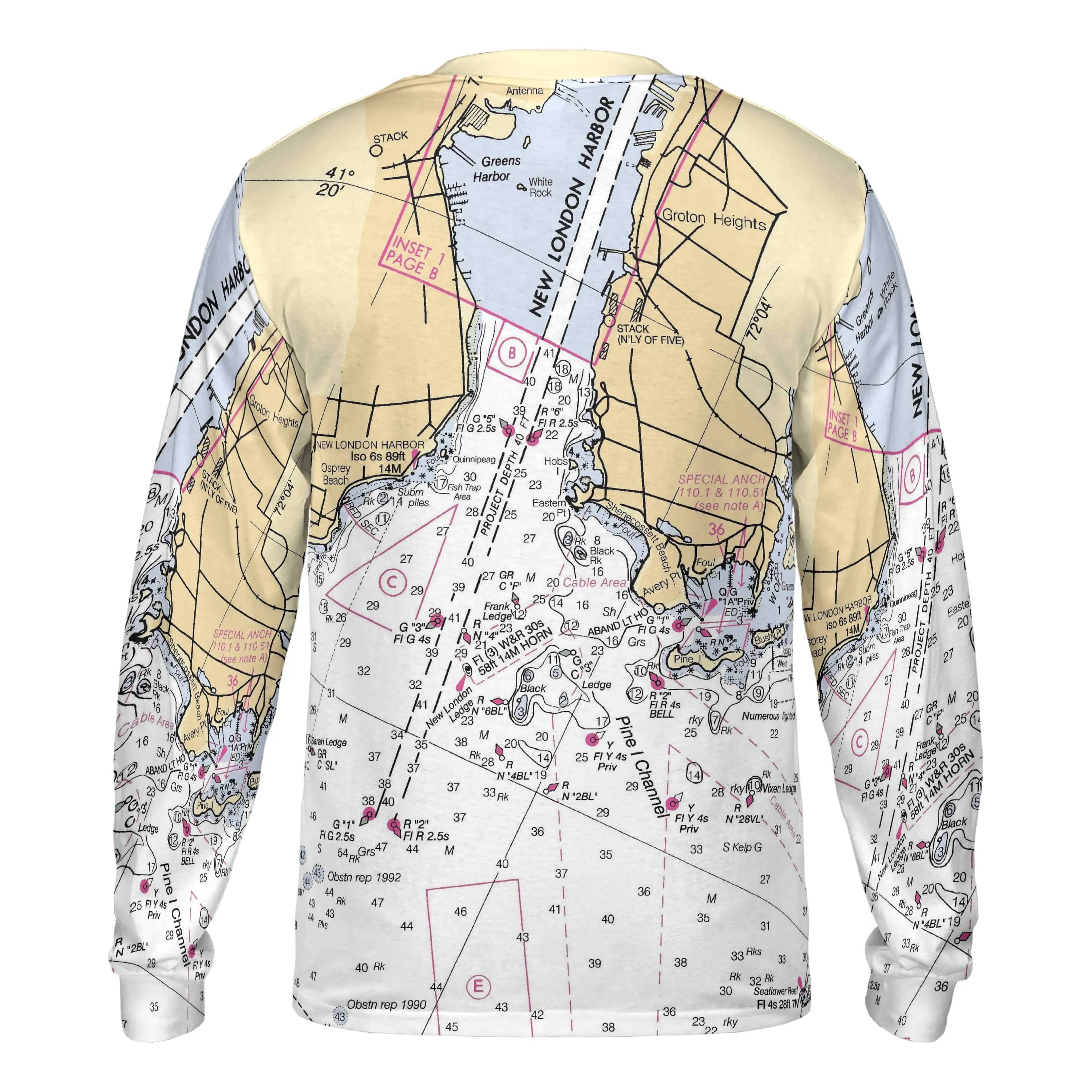 The New London Harbor Long Sleeve Tee