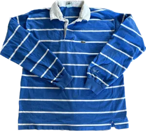 The Perfect Vintage Cobalt Blue Rugby Shirt