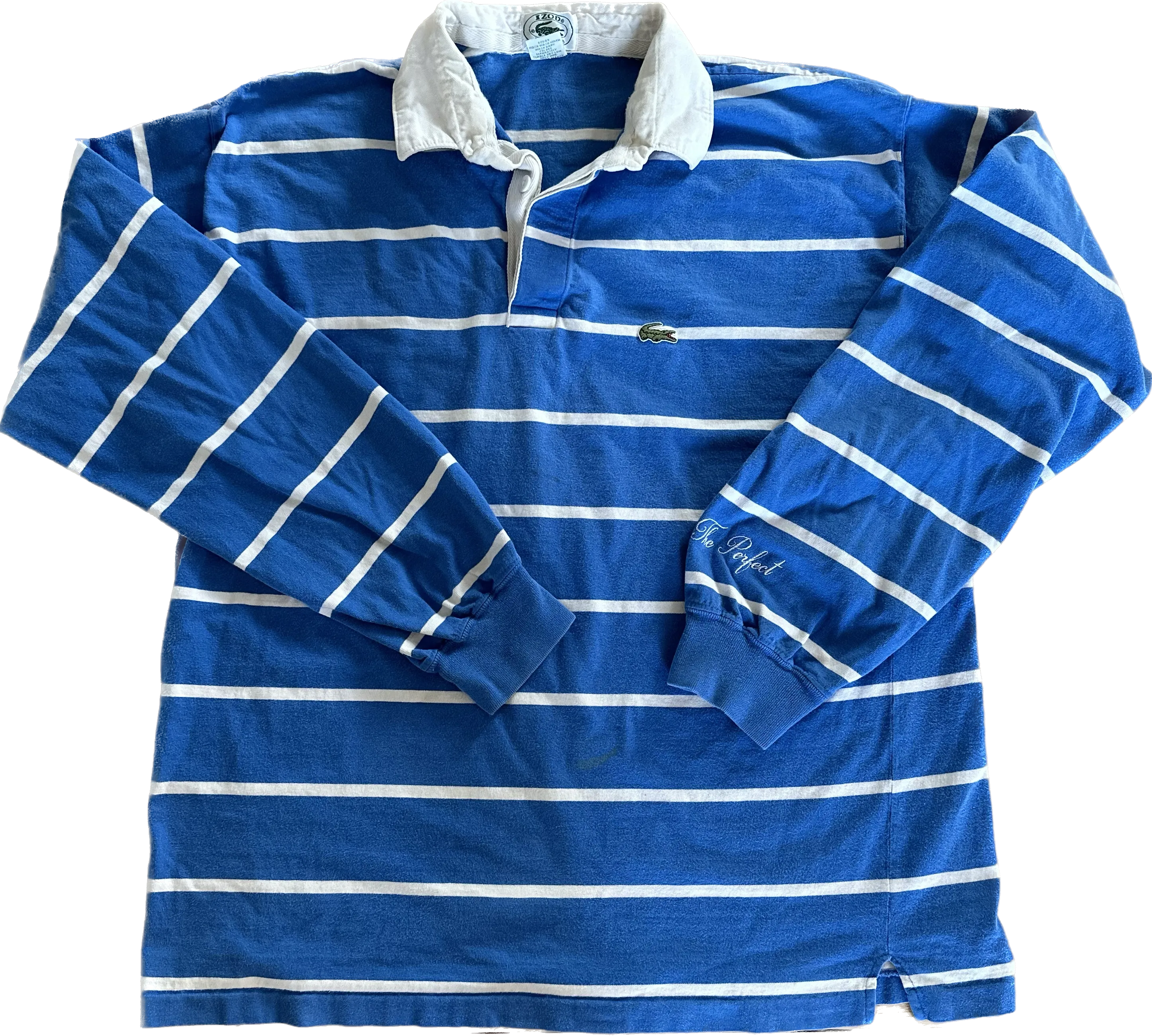 The Perfect Vintage Cobalt Blue Rugby Shirt