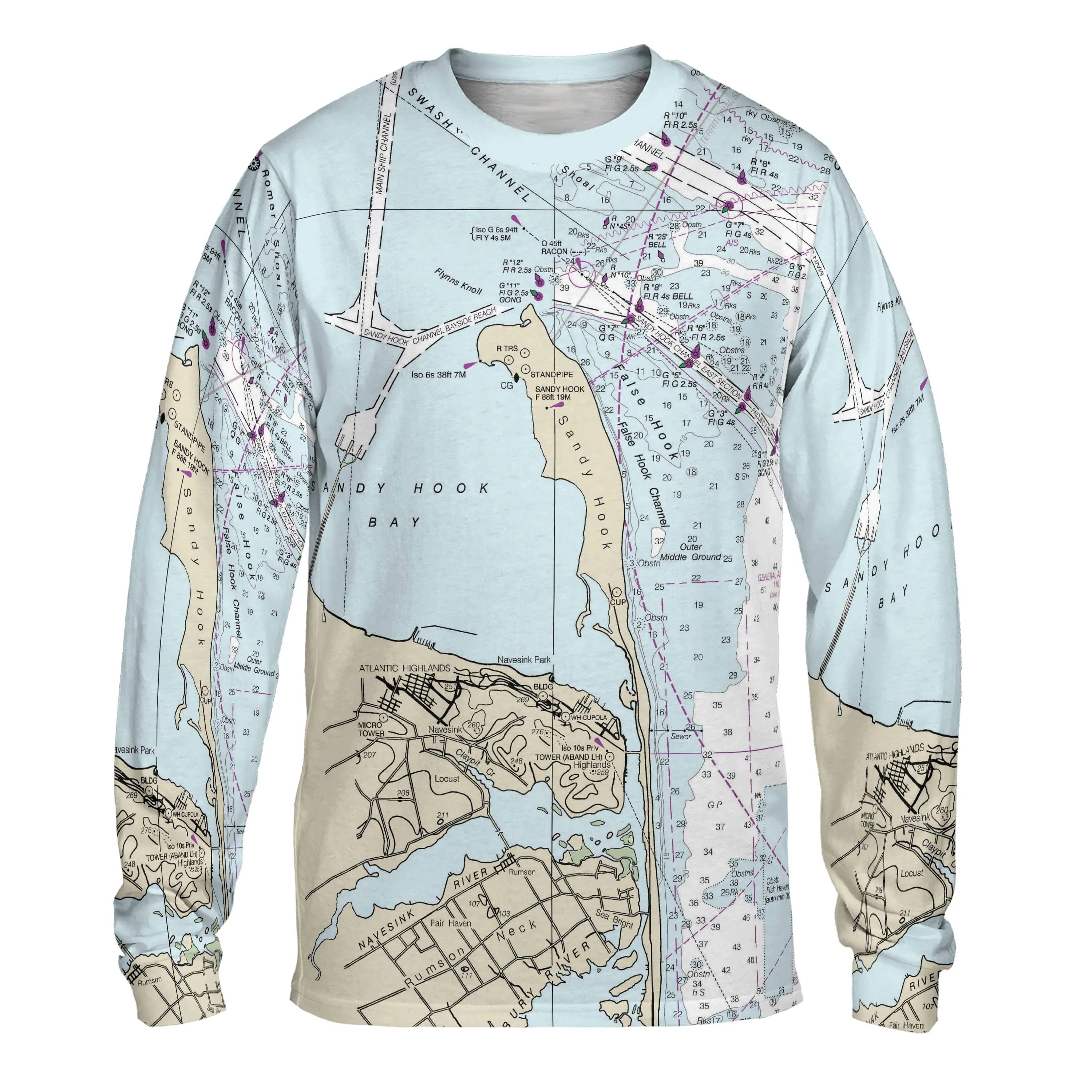The Sandy Hook Bay Long Sleeve Tee