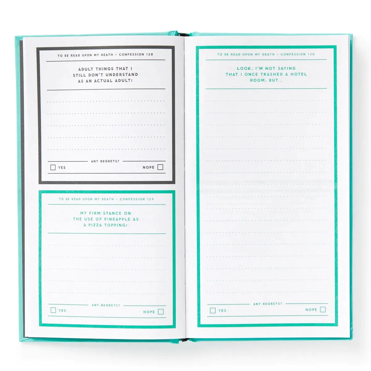 To Be Read Upon My Death Journal