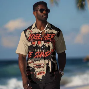 Together We Stand African American Hawaiian Shirt Important Milestones History Vintage DT03