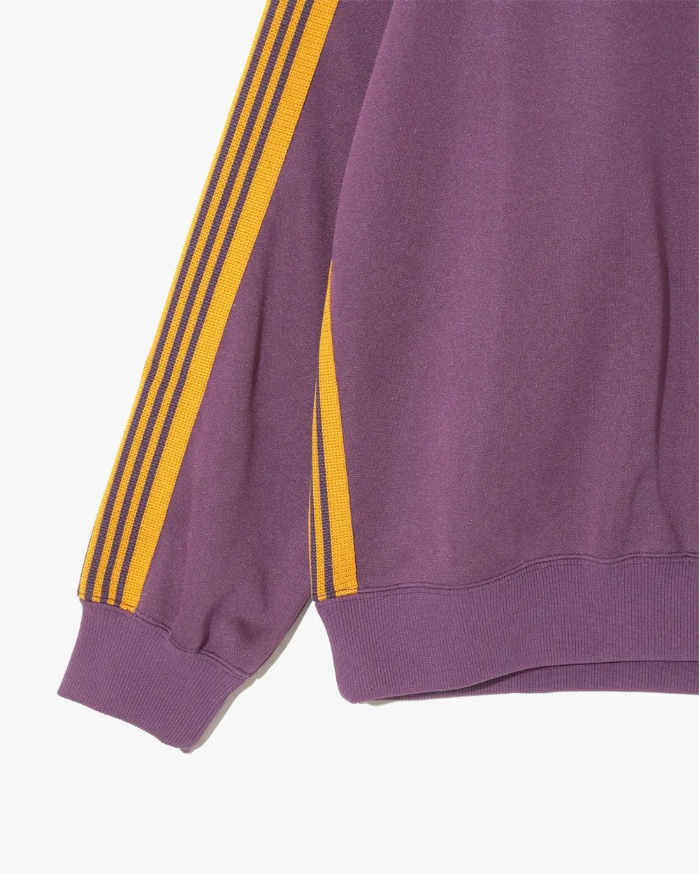 Track Crew Neck Shirt - Poly Smooth - Purple
