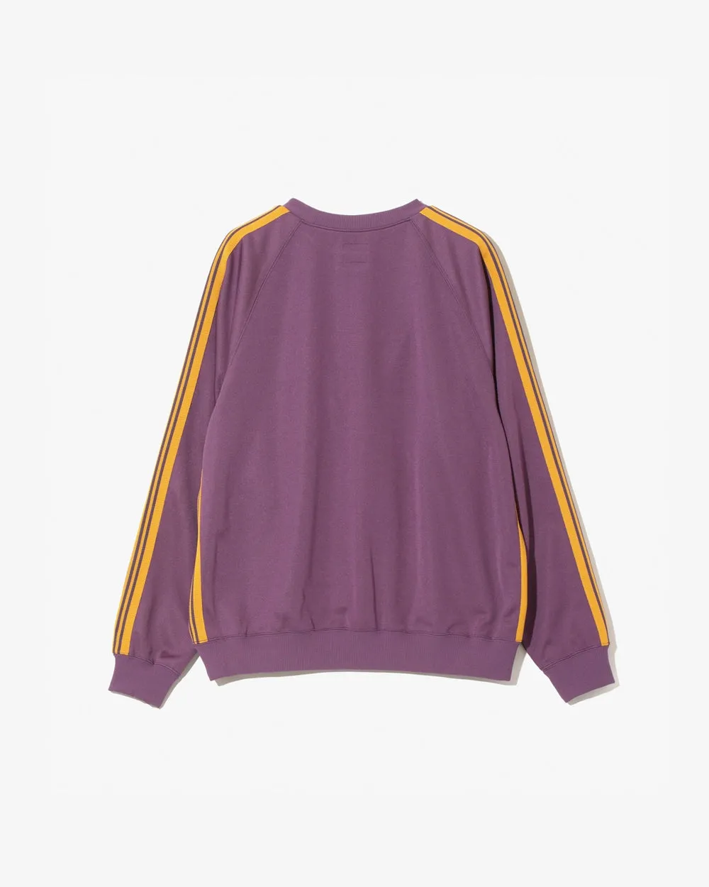 Track Crew Neck Shirt - Poly Smooth - Purple