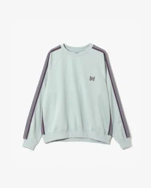 Track Crew Neck Shirt - Poly Smooth - Sax