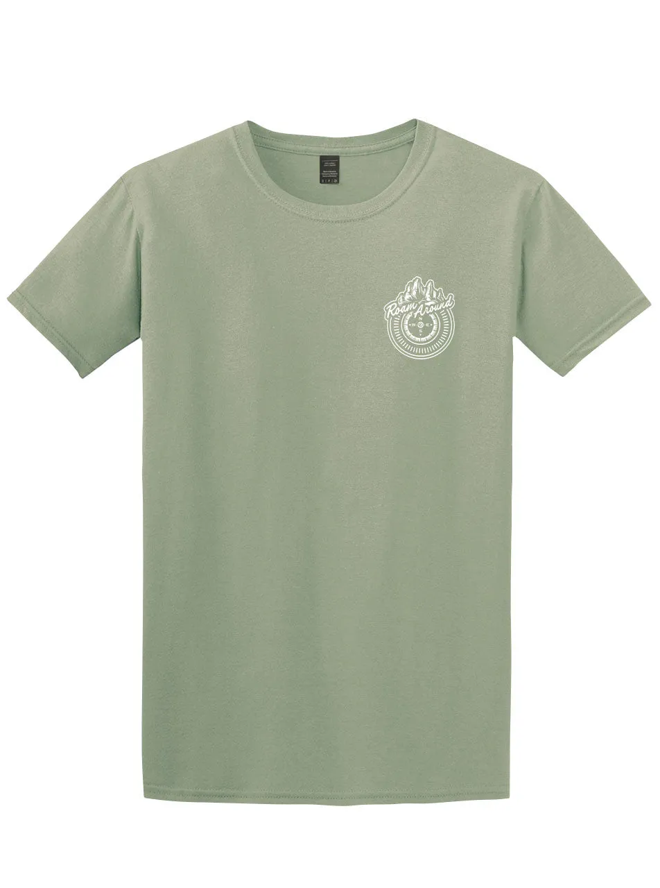 Trail Rider Back Print with Pocket Print T-Shirt