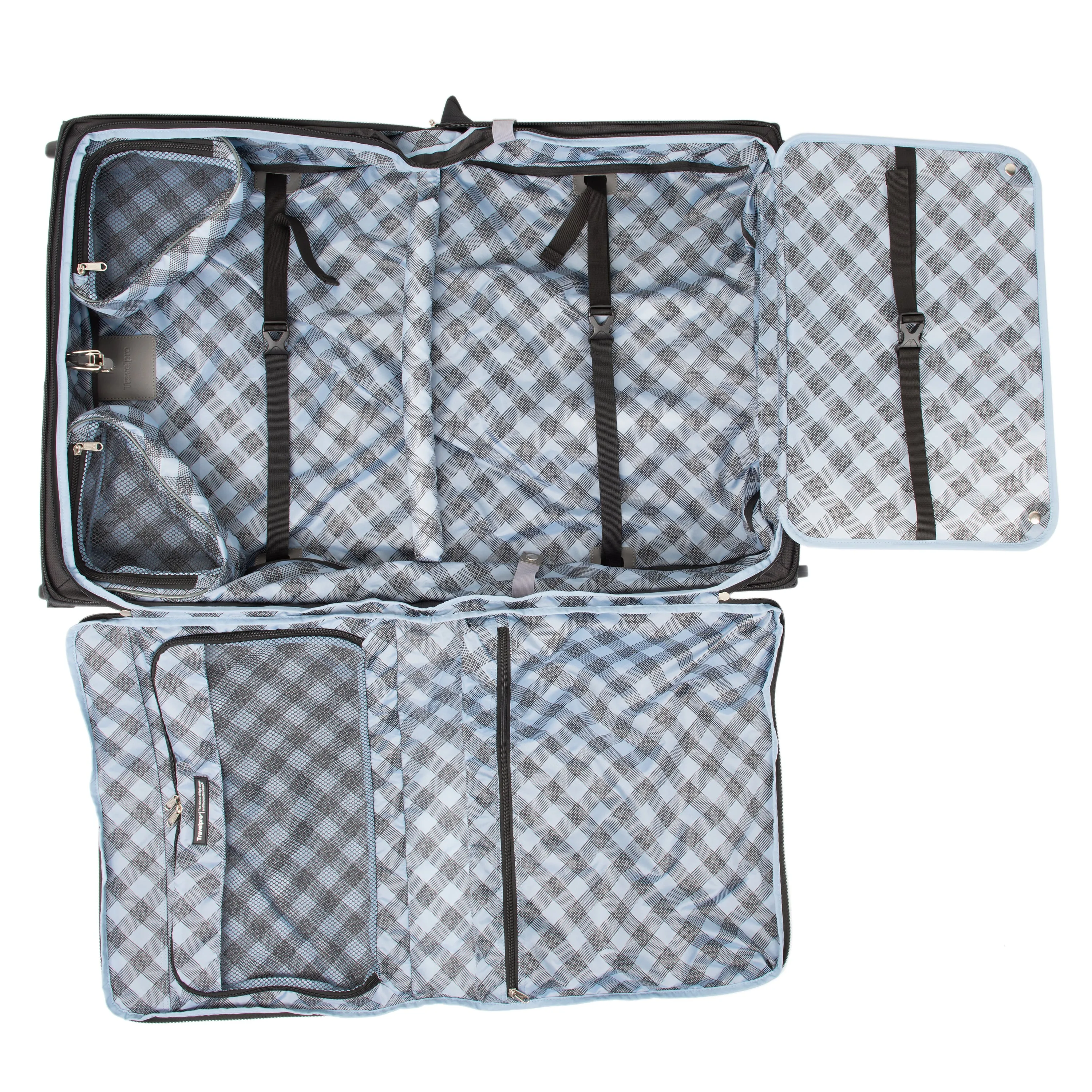 Travelpro Maxlite 5 Softside Lightweight Carry-On Upright 2 Wheel Rolling Garment Bag, Men and Women Black One Size U12