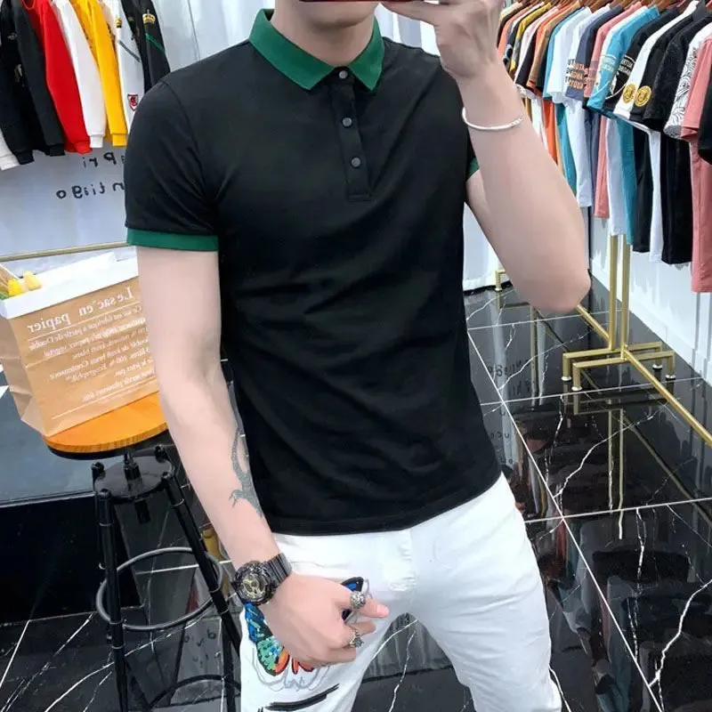 TrendWear Striped Polo T-Shirt
