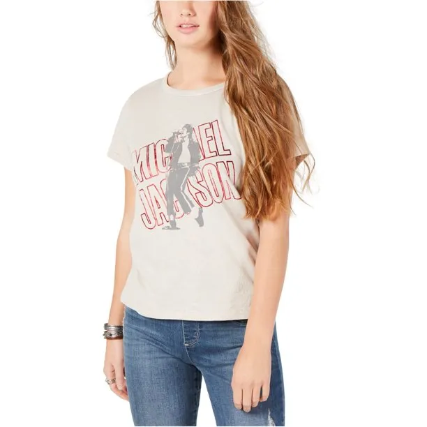 True Vintage Womens Michael Jackson Graphic T-Shirt