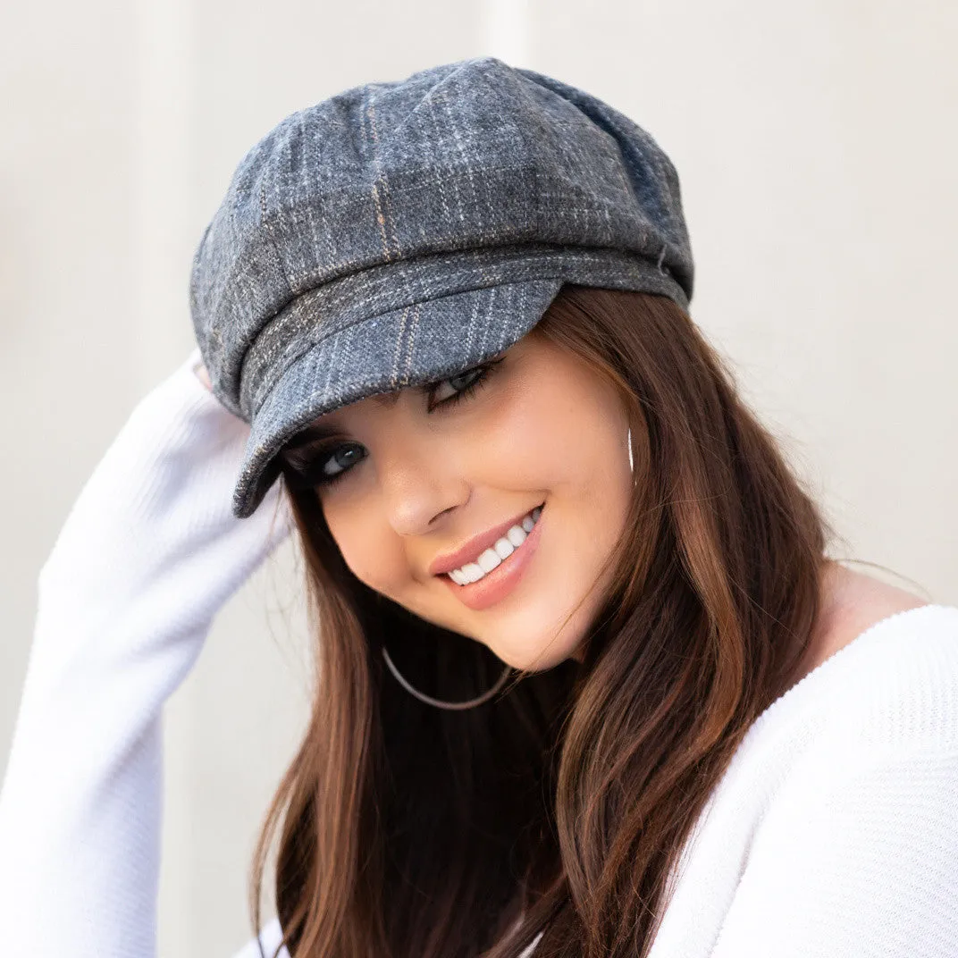 Tweed Newsboy Hats