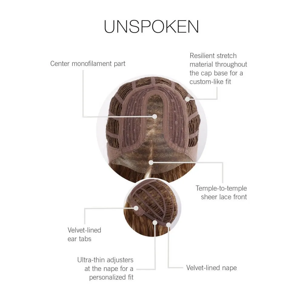 Unspoken by Gabor (Lace Front-Mono Part Wig)