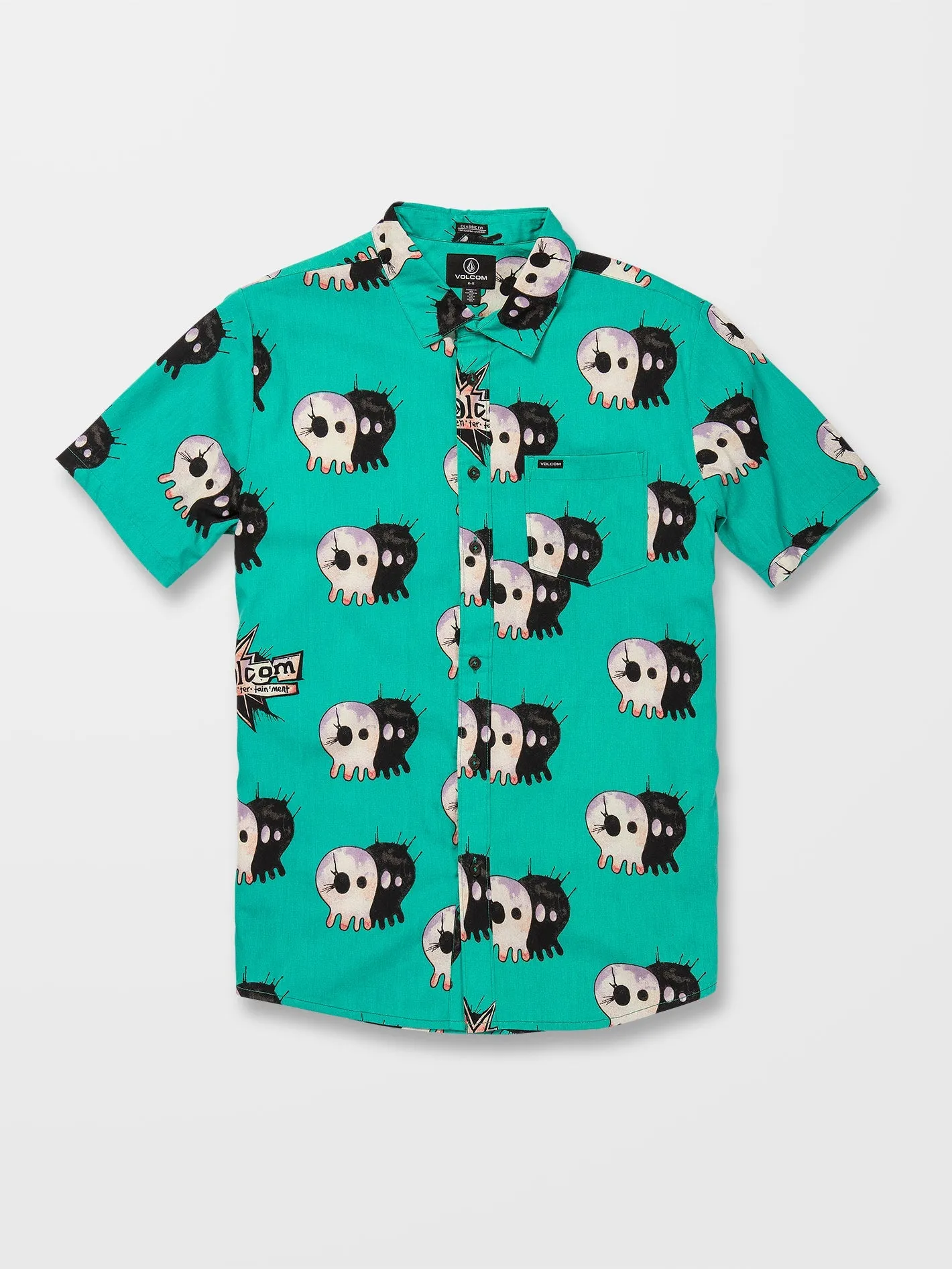 V Ent Pepper Shirt - SCRUBS GREEN