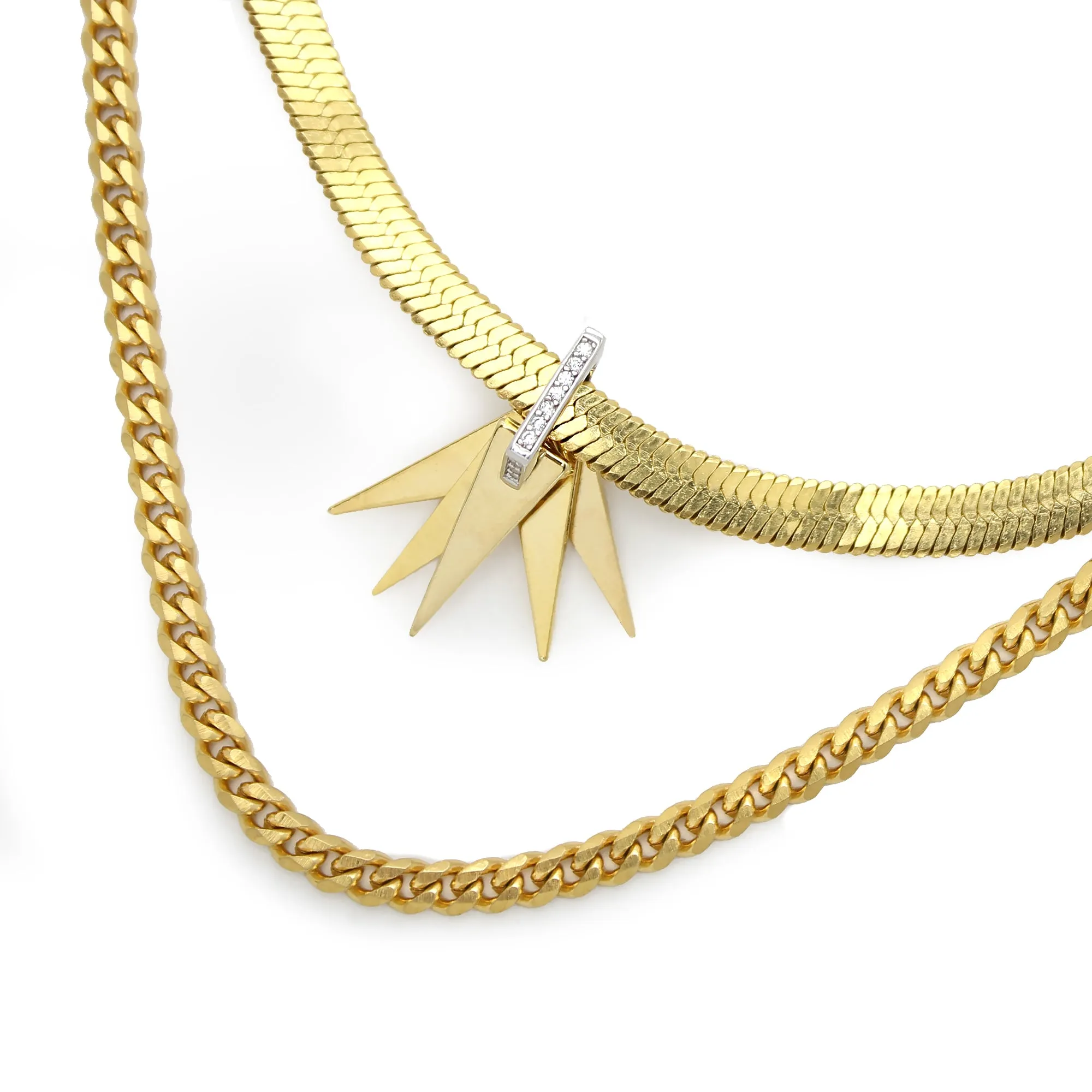 VIENTOS LAYERED NECKLACE SET