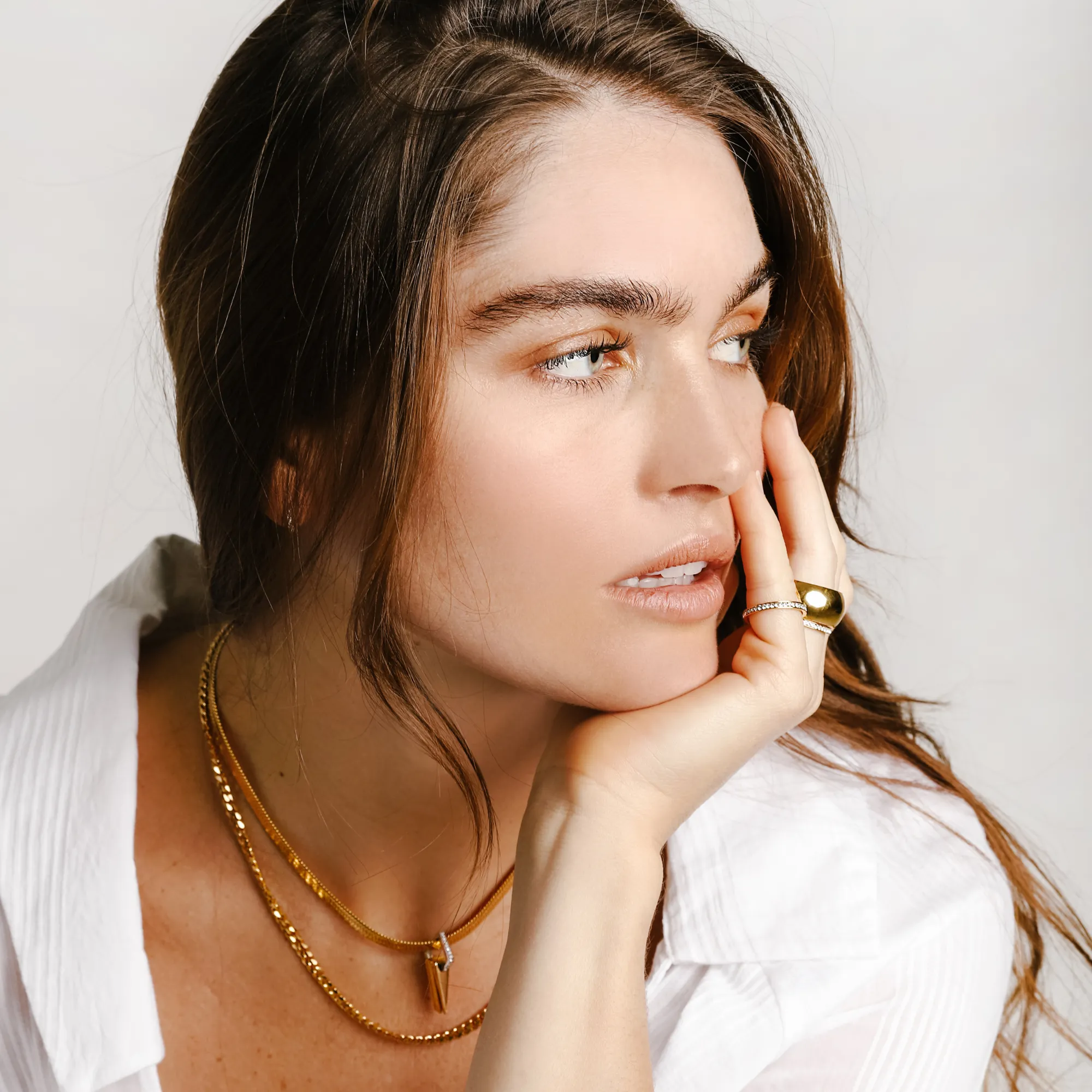 VIENTOS LAYERED NECKLACE SET