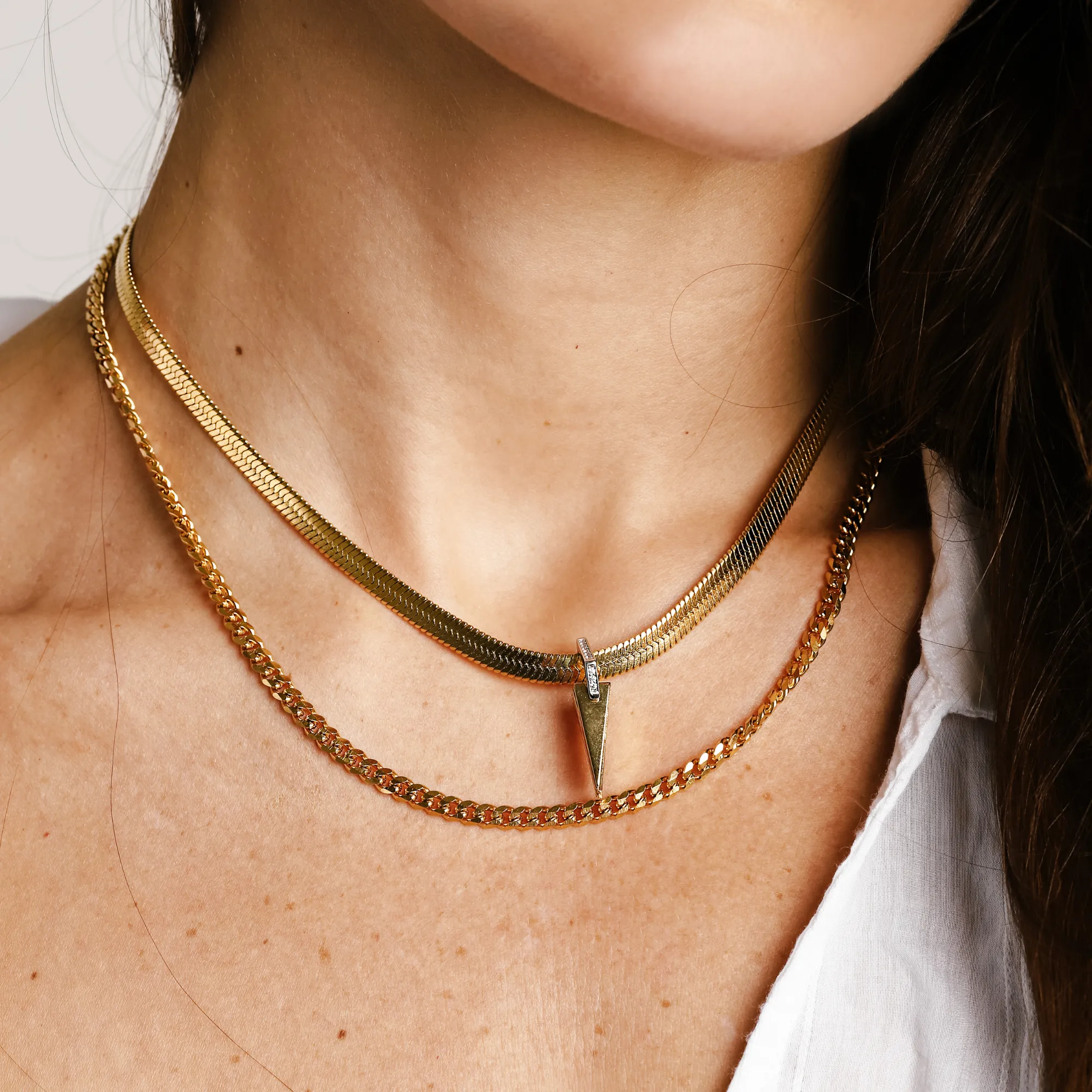 VIENTOS LAYERED NECKLACE SET