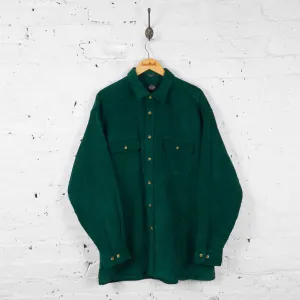 Vintage Corduroy Shirt - Green - XL