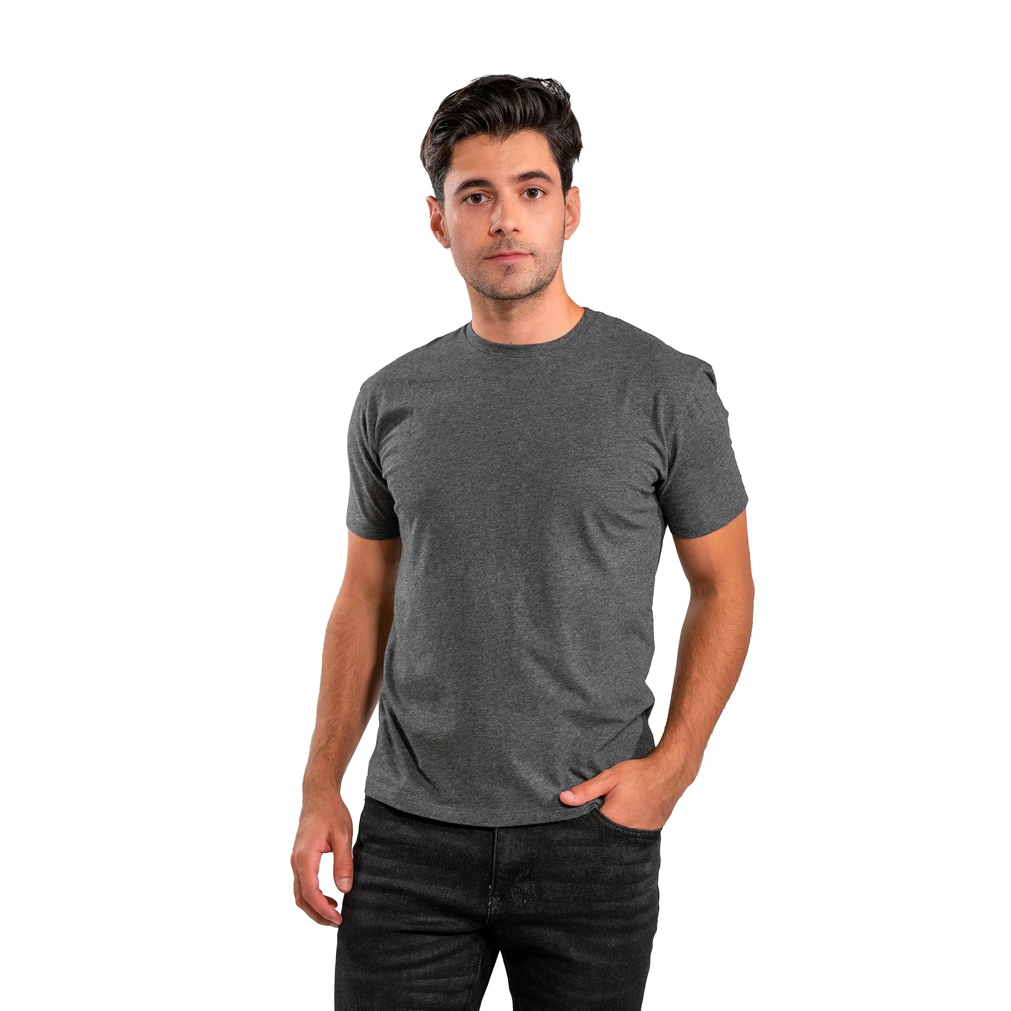 Vintage Crew T-Shirt - Charcoal