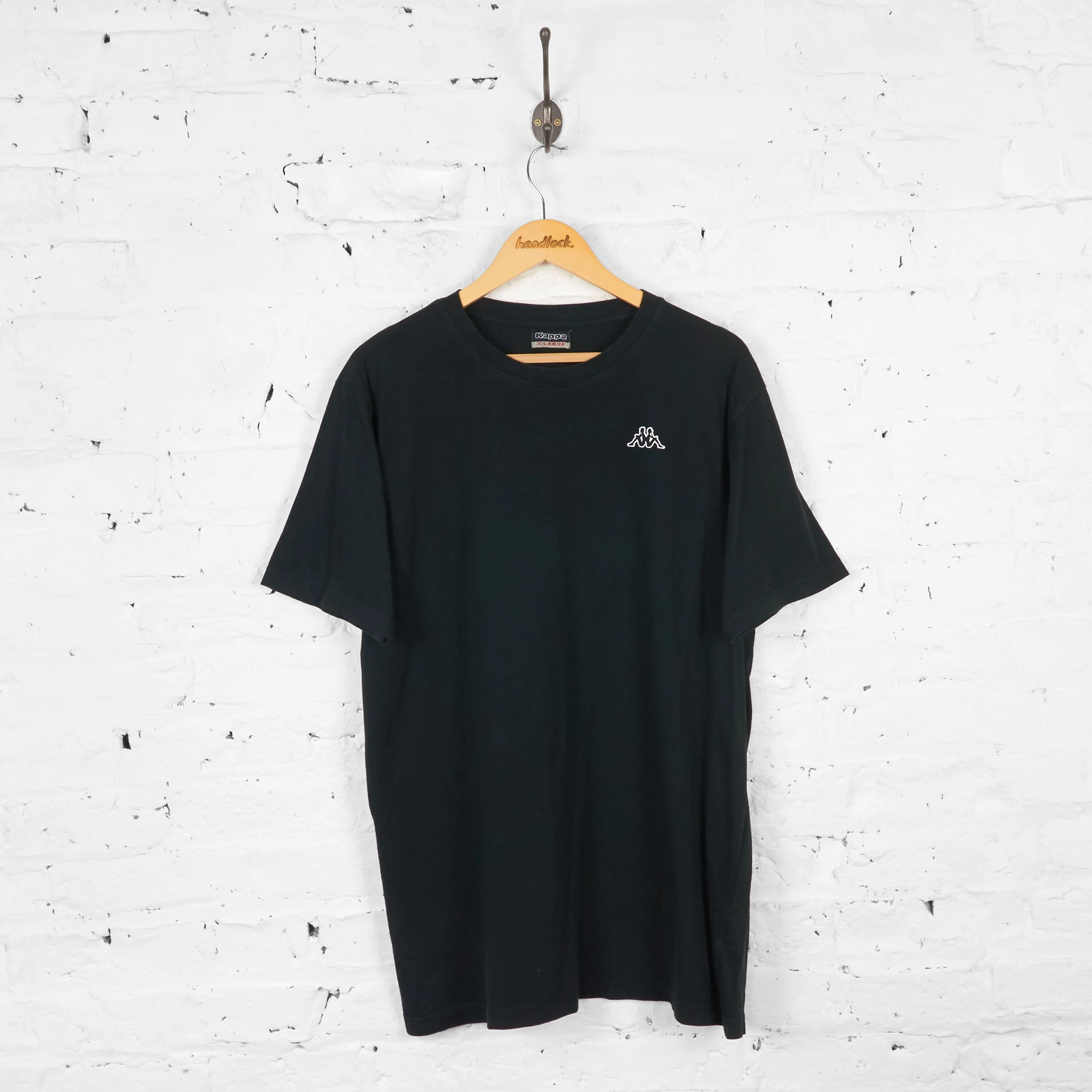 Vintage Kappa T-shirt - Black - XL
