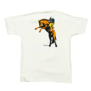 VINTAGE MARLBORO WILD WEST COWBOY T-SHIRT (New Old Stock, Men's XL)