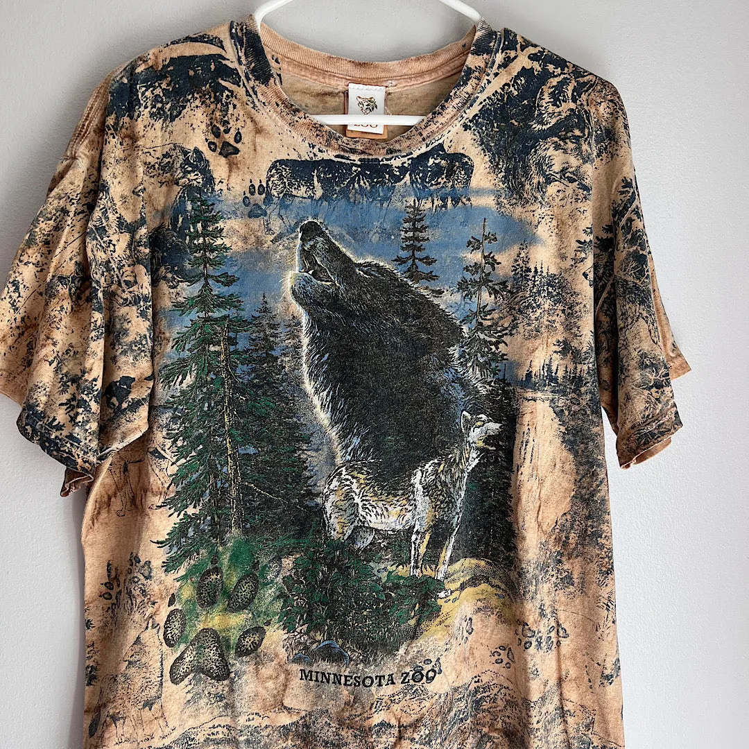 Vintage Minnesota Zoo Wolf T-Shirt