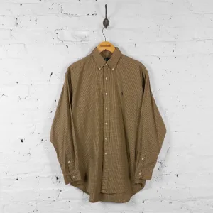 Vintage Ralph Lauren Shirt - Brown - M