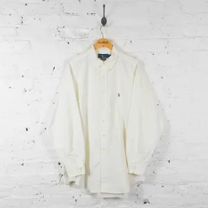 Vintage Ralph Lauren Shirt - Cream - XXL