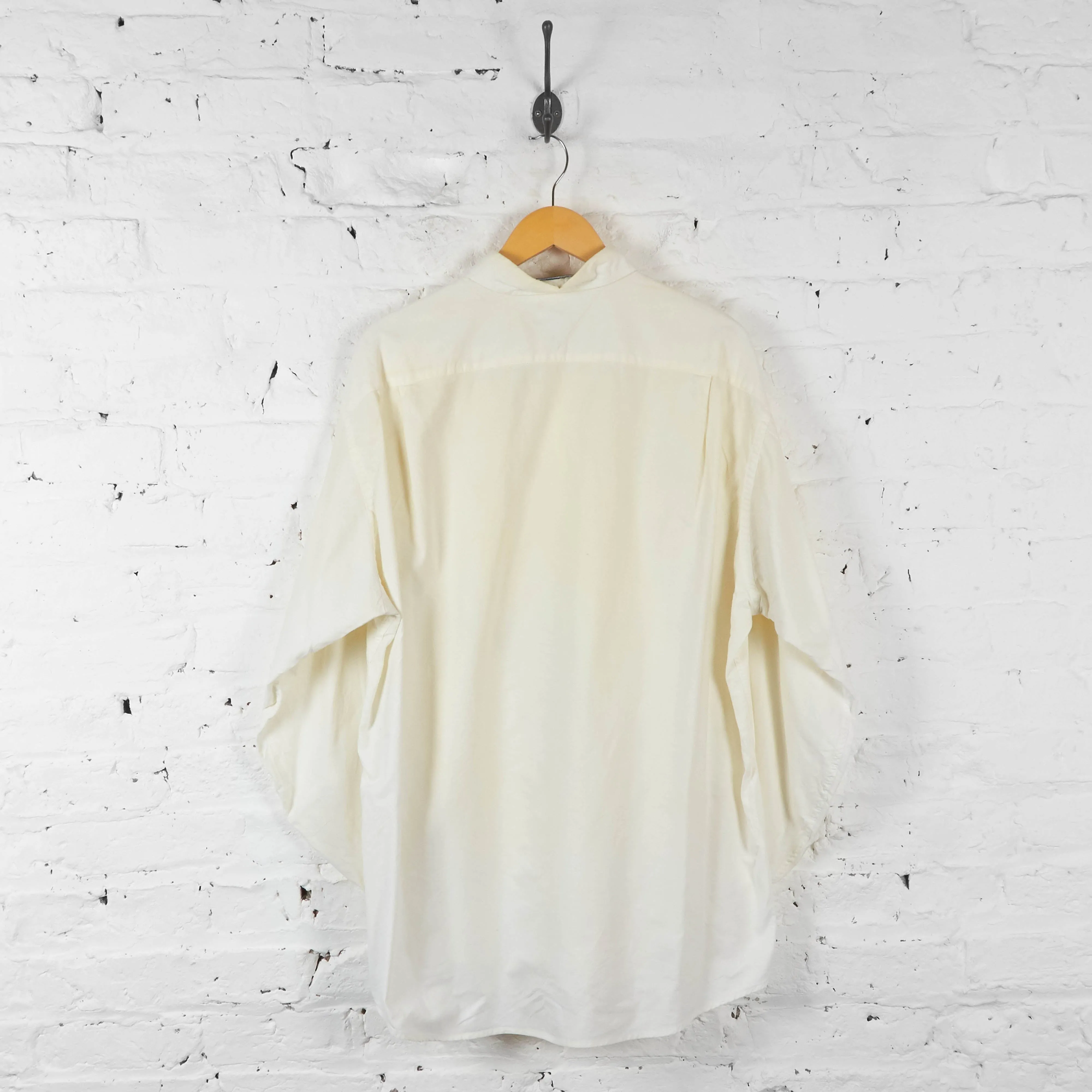 Vintage Tommy Hilfiger Shirt - Cream - XL