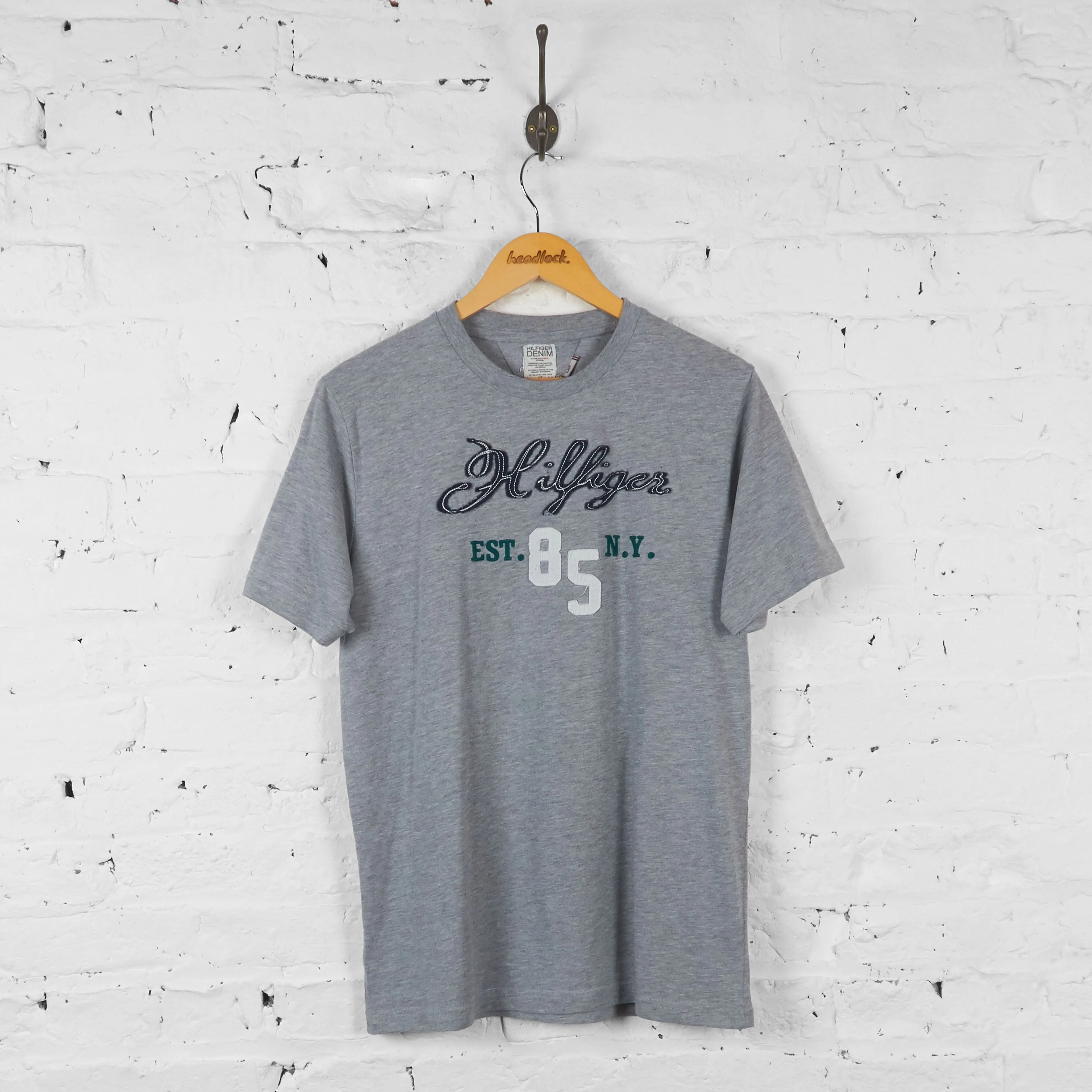 Vintage Tommy Hilfiger T-shirt - Grey - XL