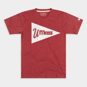 Vintage UMass Triangle Logo Tee