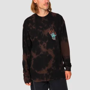 Volcom Howl At The Moon FA Max Sherman Longsleeve T-Shirt Bitter Chocolate