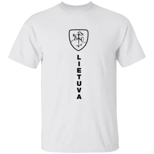 Vytis Shield Lietuva - Boys/Girls Youth Classic Short Sleeve T-Shirt